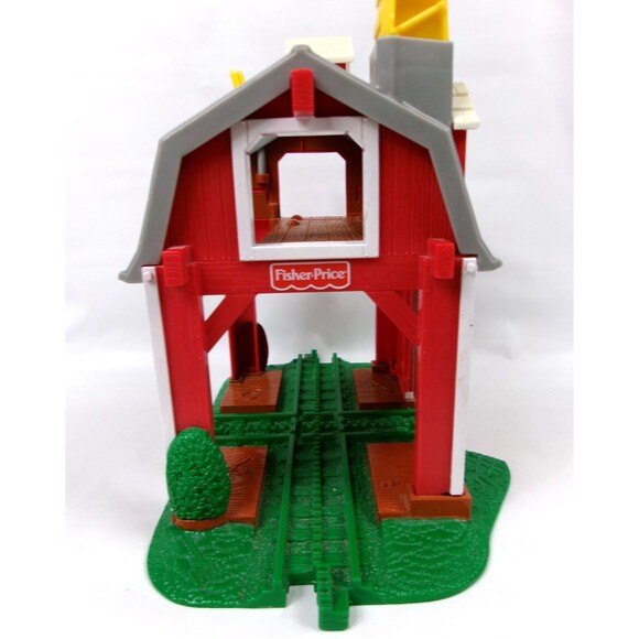 Fisher Price Geotrax Blast Through Barn Replacement Part Building - Picture 7 of 8